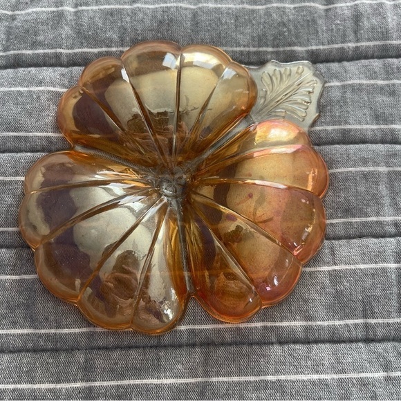 Vintage Carnival Glass Trinket Holder - Picture 2 of 5